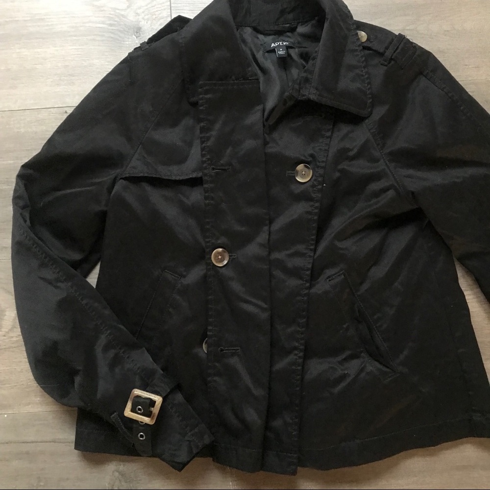 🌸Apt 9 Light Weight Black Swing Jacket